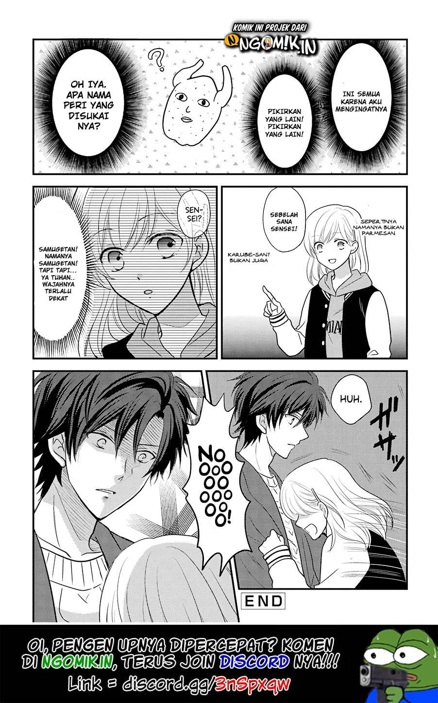A High School Girl and a Private Teacher Chapter 04 Bahasa Indonesia